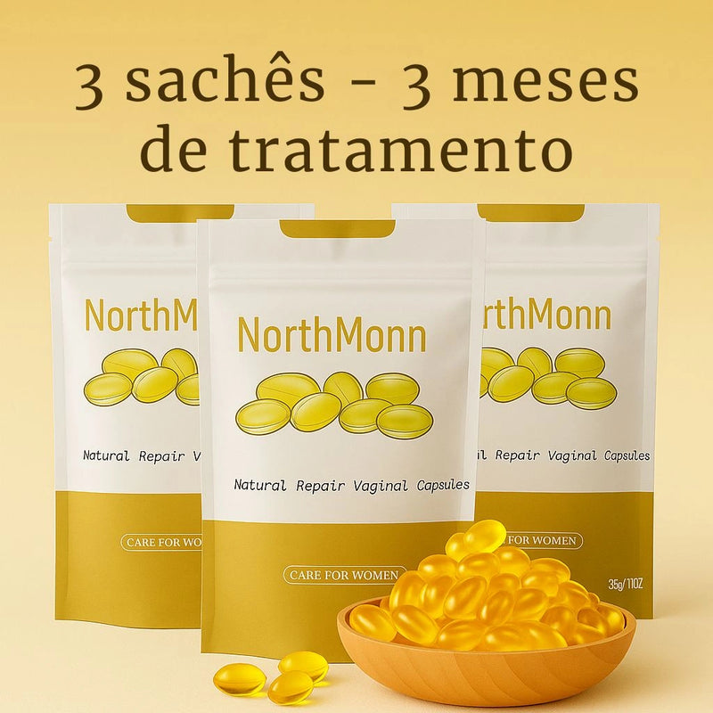 Cápsulas Íntimas North Moon™ - Intima Balance 4D : resultados visíveis em poucos dias!