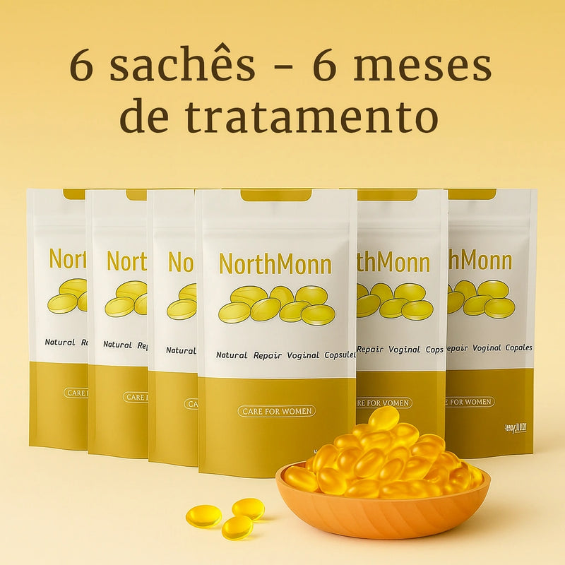 Cápsulas Íntimas North Moon™ - Intima Balance 4D : resultados visíveis em poucos dias!